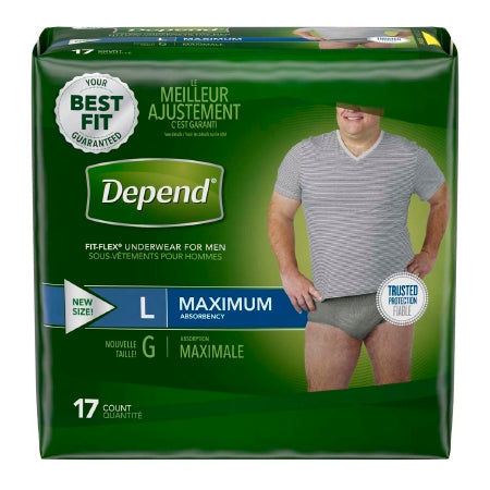 Male Adult Absorbent Underwear Depend® FIT-FLEX®