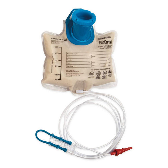 Enteral Feeding Pump Bag Set EnteraLite Infinity 500 mL case of 30